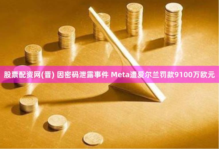 股票配资网(晋) 因密码泄露事件 Meta遭爱尔兰罚款9100万欧元